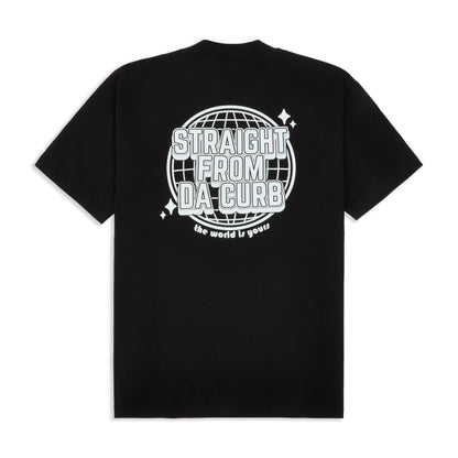 SFDC Oversized Turtle Neck Tee – “The World Is Yours”