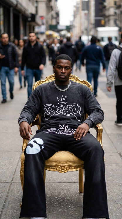 SFDC Long Sleeve T-Shirt – Washed Black