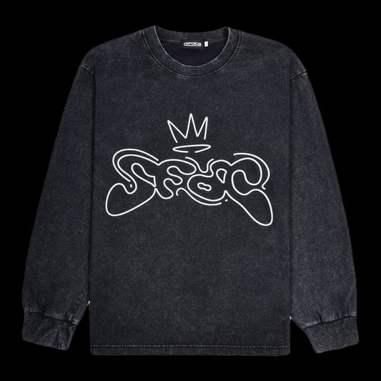 SFDC Long Sleeve T-Shirt – Washed Black