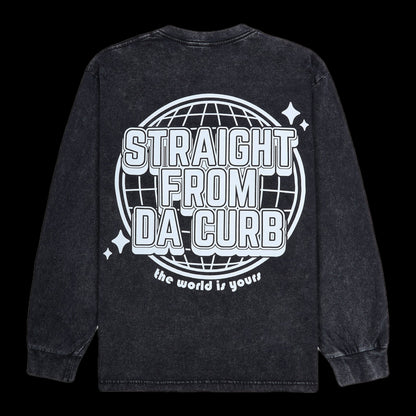 SFDC Long Sleeve T-Shirt – Washed Black