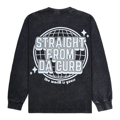 SFDC Long Sleeve T-Shirt – Washed Black