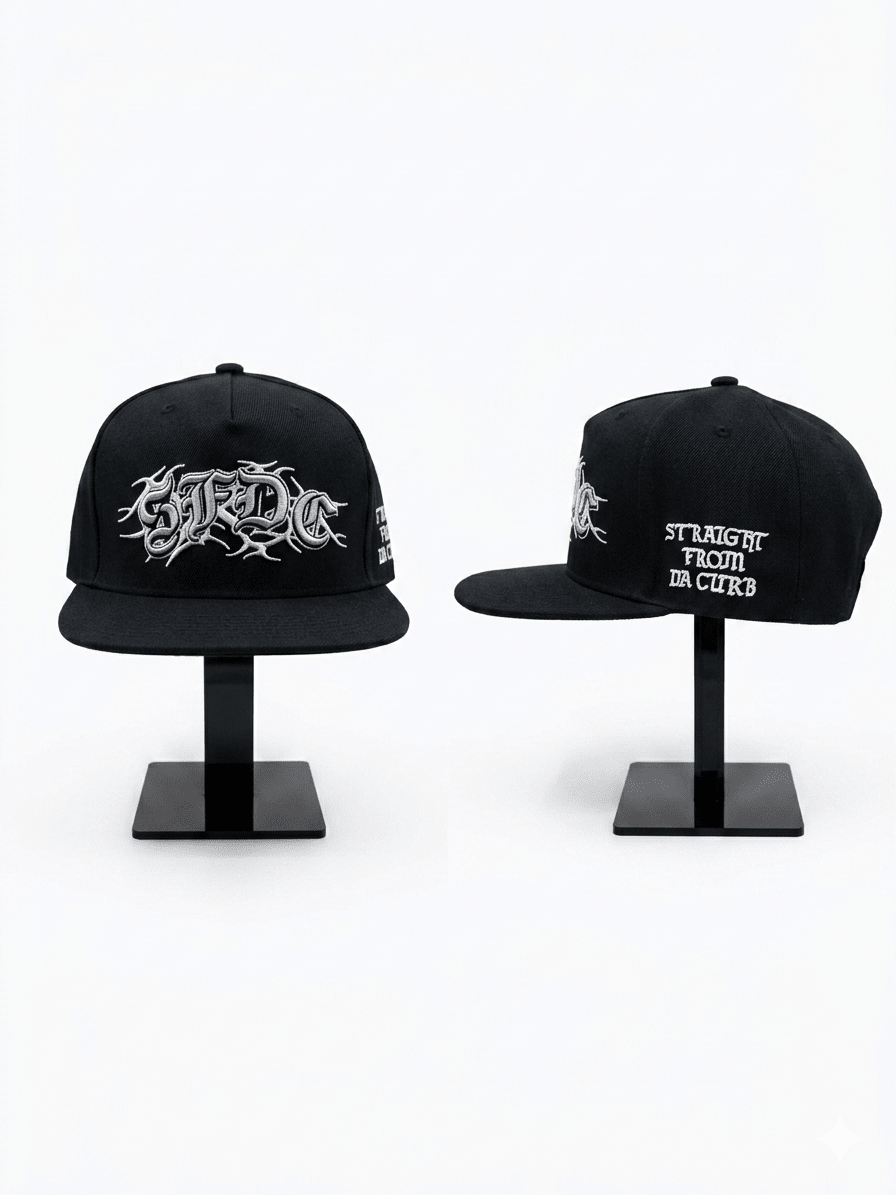 SFDC // THE CHROME CURB SNAPBACK