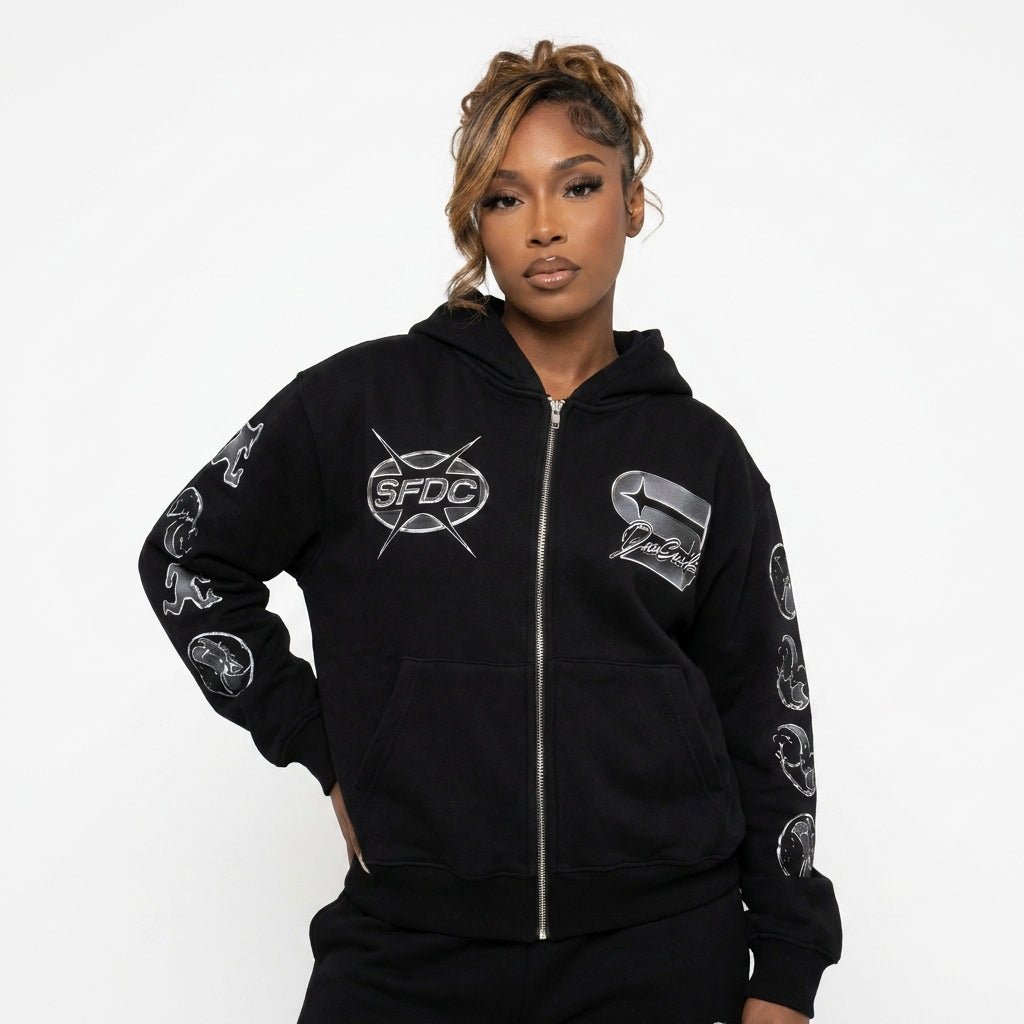 SFDC Cyber Metallic Zip-Hoodie