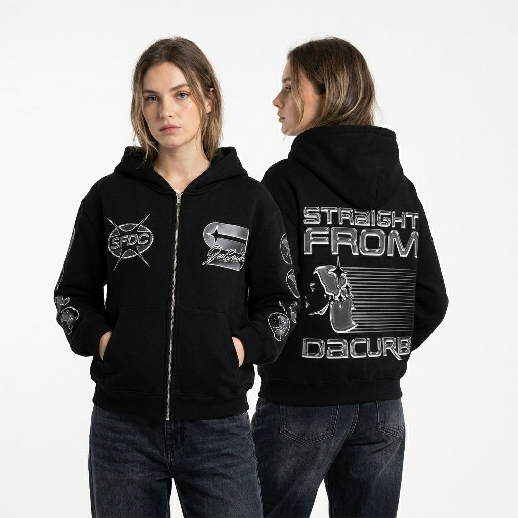 SFDC Cyber Metallic Zip-Hoodie