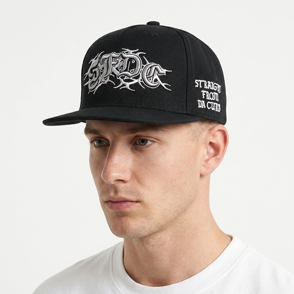 SFDC // THE CHROME CURB SNAPBACK